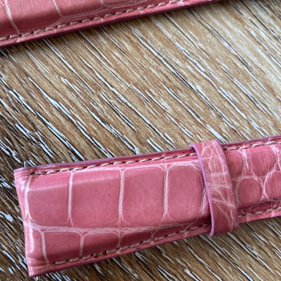 Michele 20 mm Genuine Alligator Watch Band NWT - Picture 7 of 8